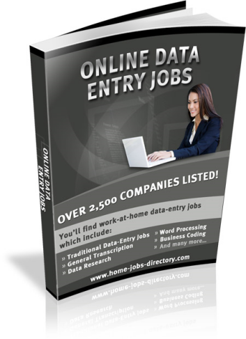 2,500 Online Data Entry Work At Home Jobs!
